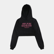 (現貨) badblood - Pure Crop Hoodie - Black