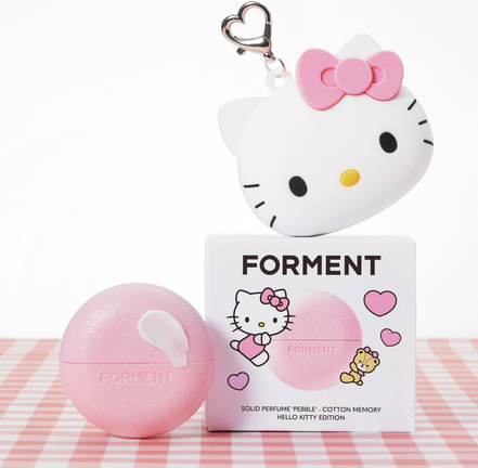 forment x hello kitty 固體香水