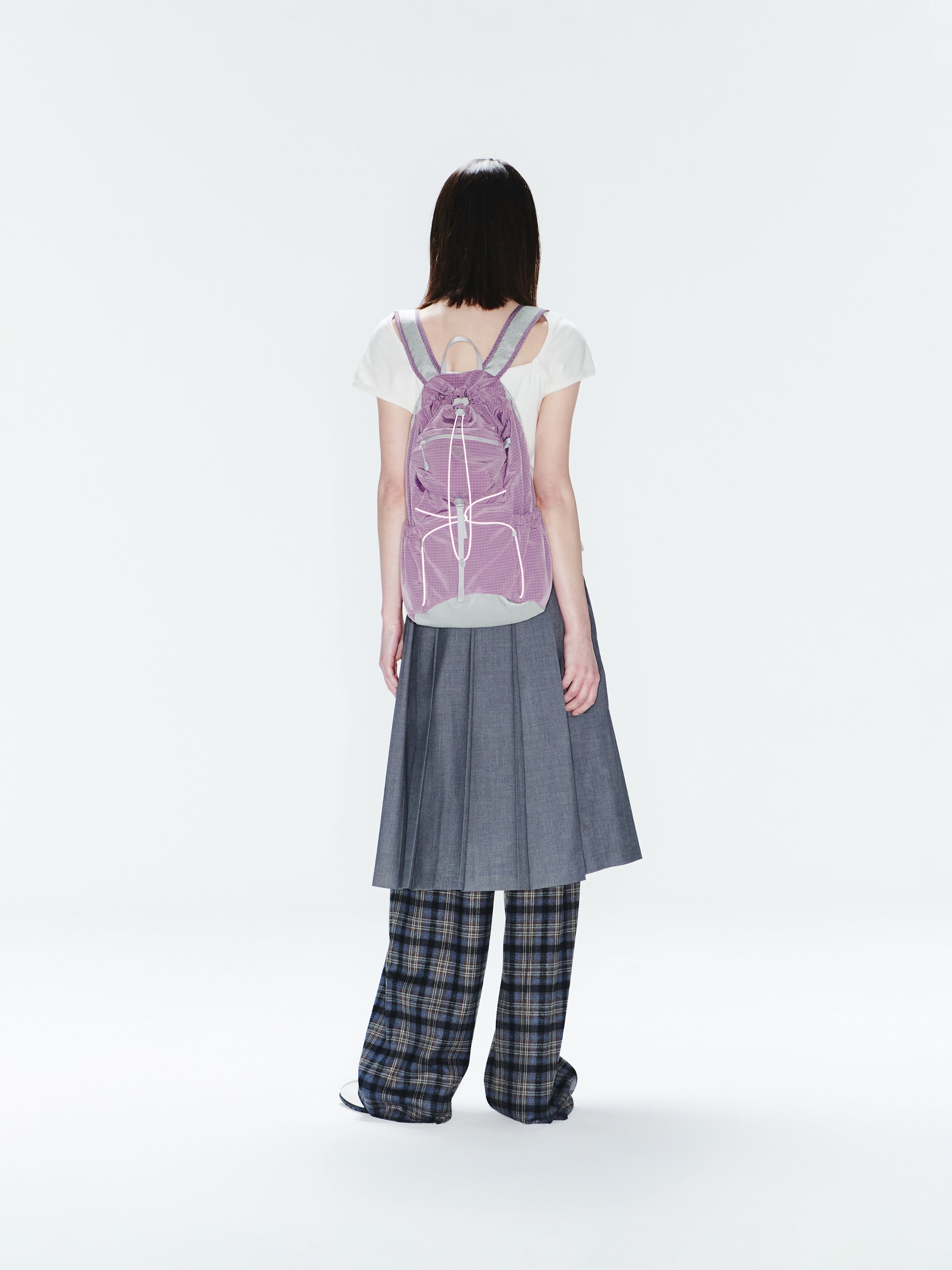 AIRY POCKET BACKPACK (PURPLE)