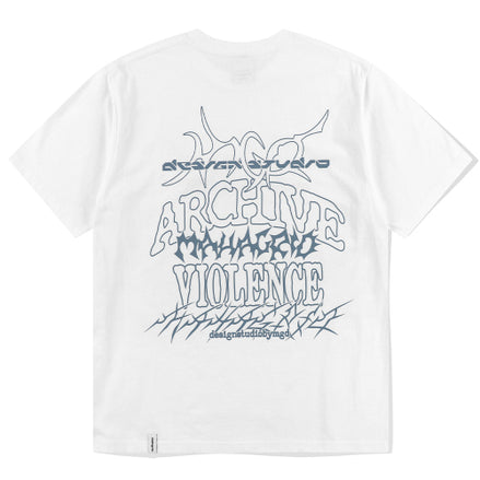 MAHAGRID - MULTI-LOGO TEE (WHITE)