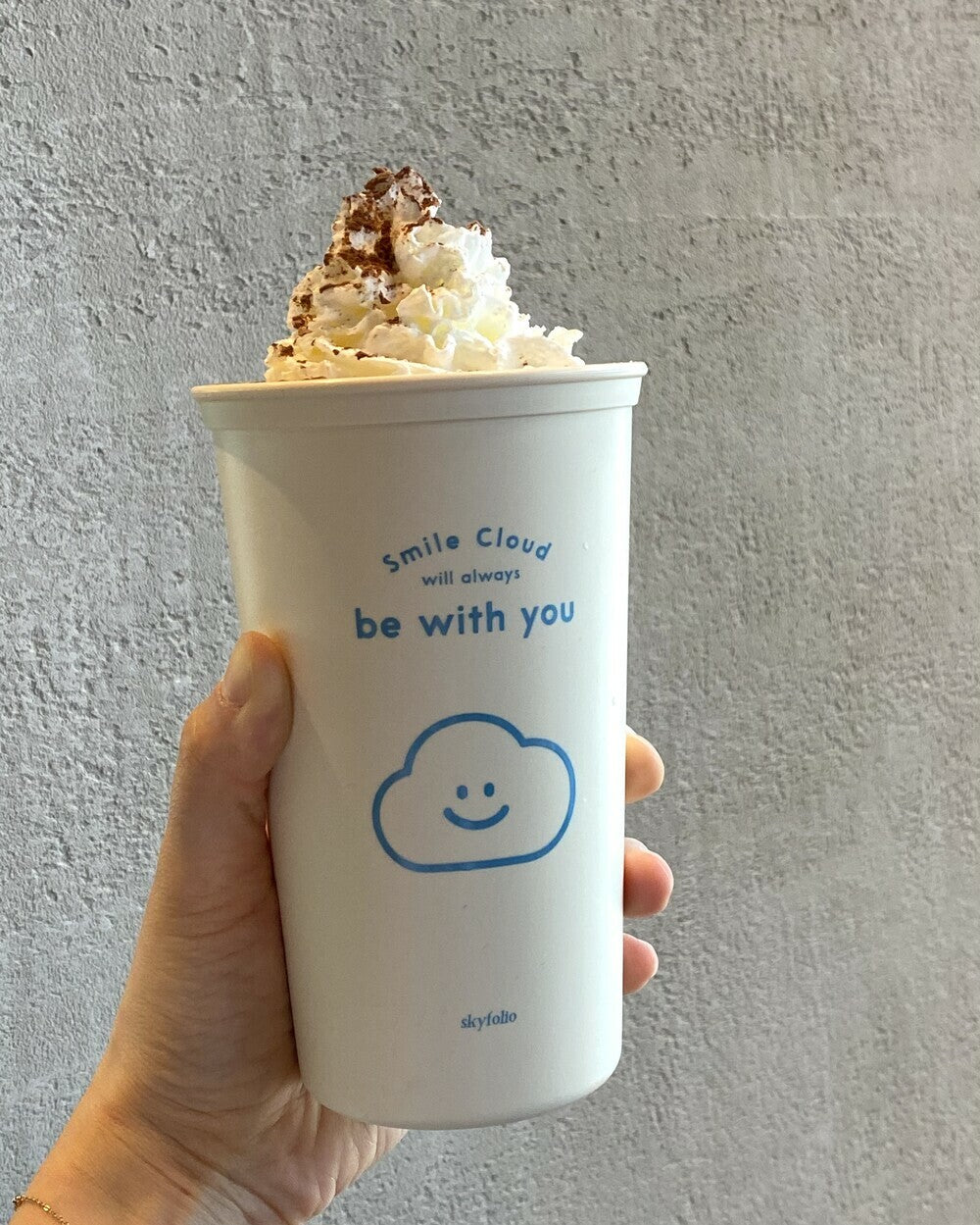 Skyfolio - smile cloud tumbler｜2 types