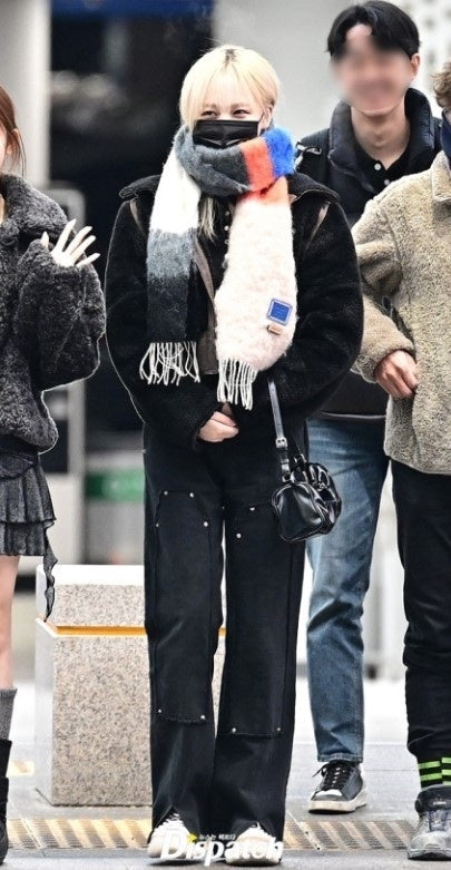 (liz同款) Pleats Bag (Black)