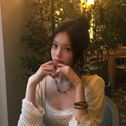 (ian同款) flower lace bra top (3 colors)