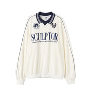 (現貨) Sculptor - Velour Soccer Jersey (White)
