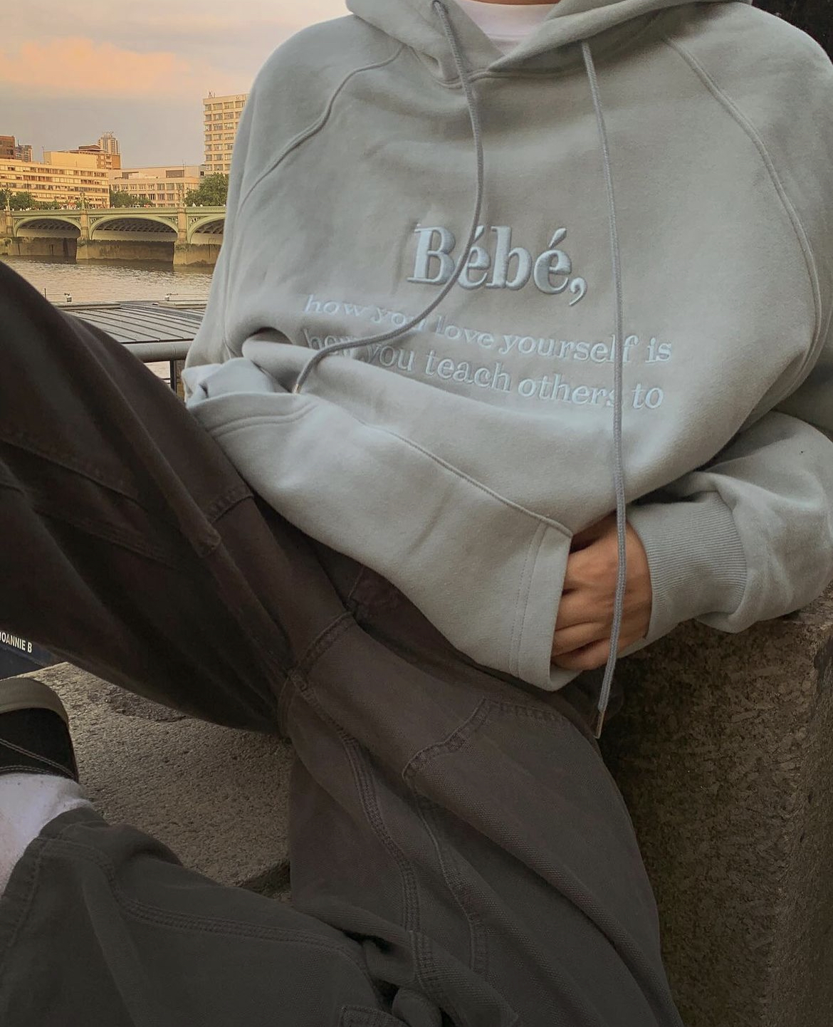 (現貨) NOIRNINE - Bébé Hoodie [BLUE]