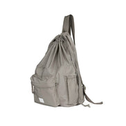 DRAWSTRING BACKPACK (GRAYISH BROWN)