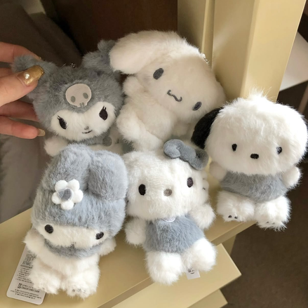 KR SANRIO MONO TONE KEYCHAIN