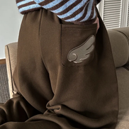 KR ANGEL WING FLEECE PANTS (4 COLORS)