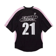 fallett sports club football tshirt black
