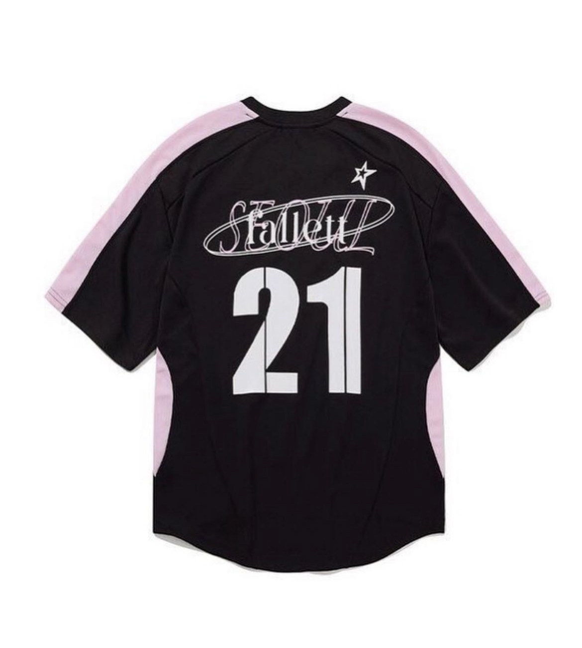 fallett sports club football tshirt black