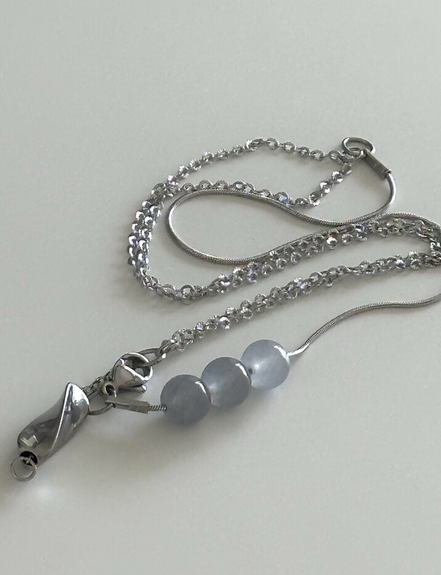 OFUSE - aqua necklace