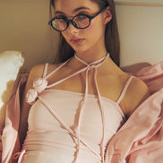 Plain or pleasure - ROSE CORSAGE SLEEVELESS (pink)