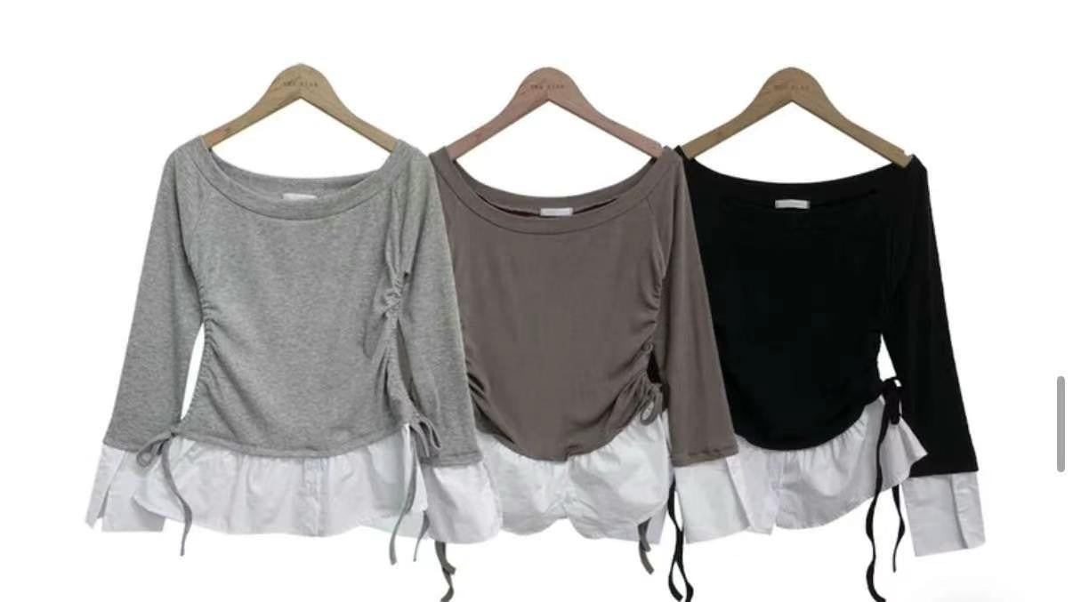 KR LAYER SHIRT TOP (3 COLORS)