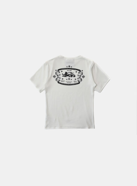 Bad Blood - Mystic Logo Jersey Short Sleeve Slim Fit (White)