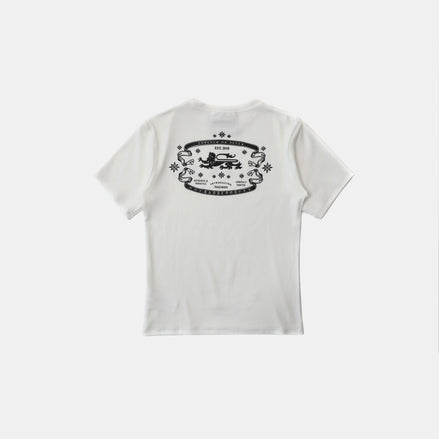 Bad Blood - Mystic Logo Jersey Short Sleeve Slim Fit (White)