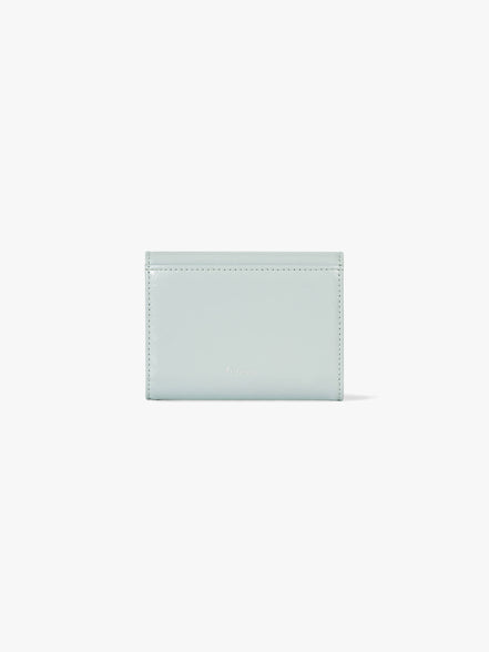 CRINKLE TRIANGLE DOCO WALLET (PALE MINT)