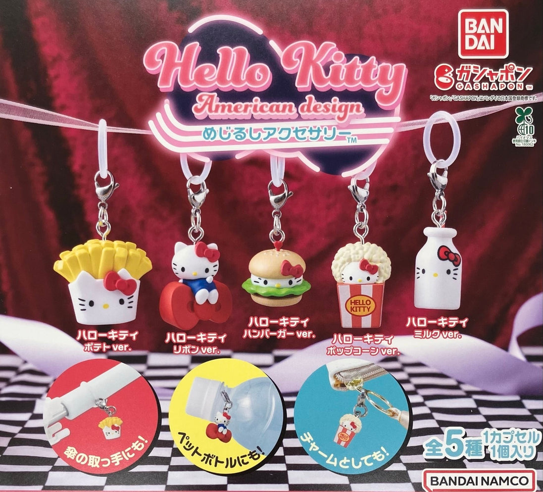 現貨 hello kitty 美式快餐店扭蛋
