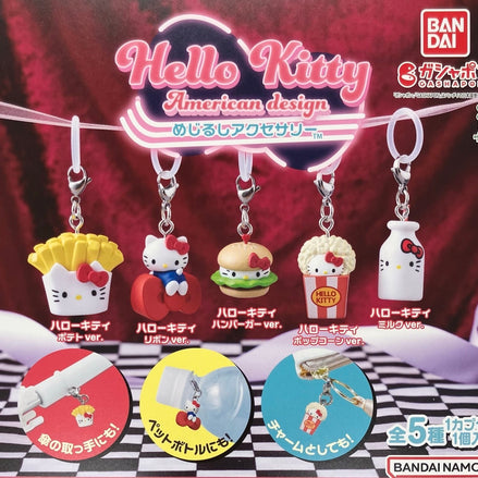現貨 hello kitty 美式快餐店扭蛋