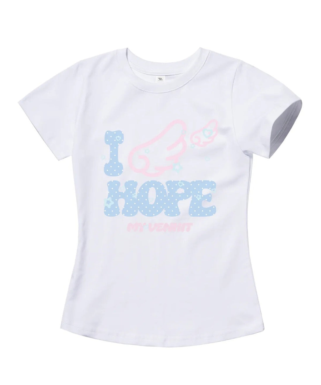 venhit - wings hope slim fit tshirt (white)