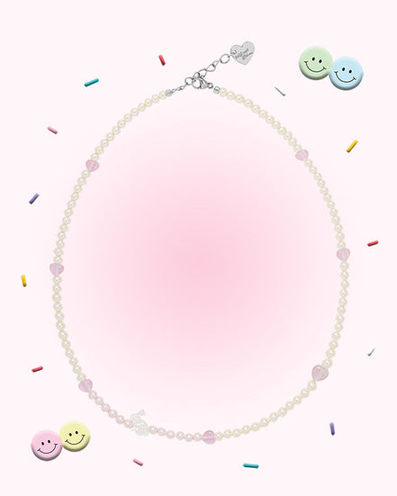 Almost Blue - LOVE BUNNY NECKLACE