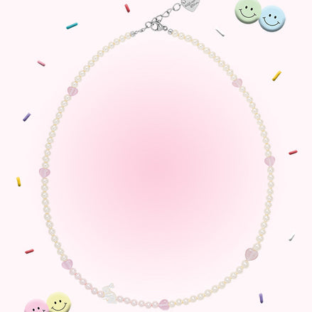 Almost Blue - LOVE BUNNY NECKLACE