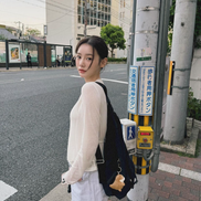 DRAWSTRING BACKPACK (BLACK)