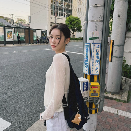 DRAWSTRING BACKPACK (BLACK)