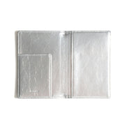 CRINKLE PASSPORT CASE (SILVER)