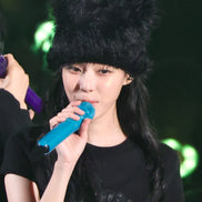 [winter同款] youhee - hairy cat beanie (black)