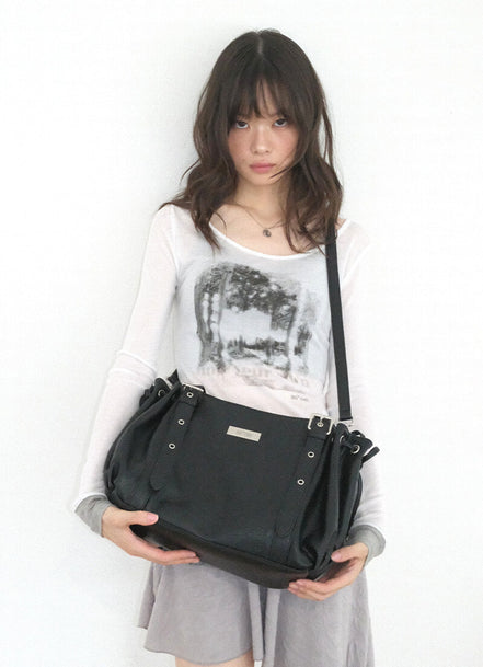 [karina同款] as"on - FOREST LAYERED T (WHITE)
