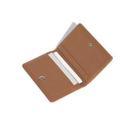 SOFT CARD CASE (TAN BROWN)