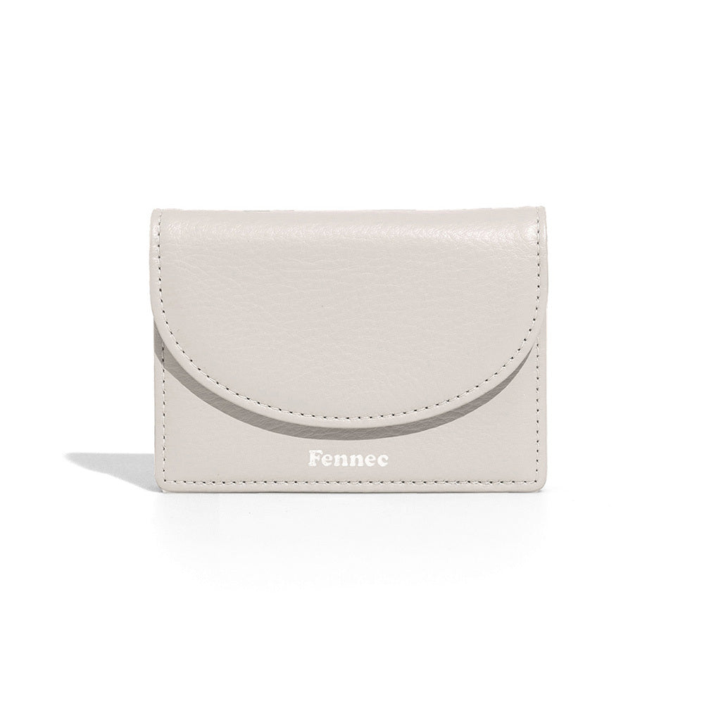HALFMOON ACCORDION POCKET (ECRU)