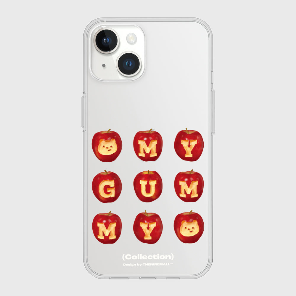 THE NINE MALL - apple gummy collection 透明軟殼