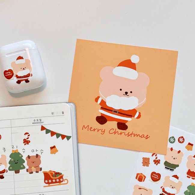 (現貨) 韓國文創聖誕卡 (SANTA)
