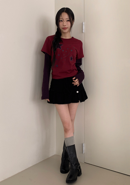 KR STARS STRIPE TSHIRT (4 COLORS)
