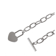 OFUSE - heart lock bracelet