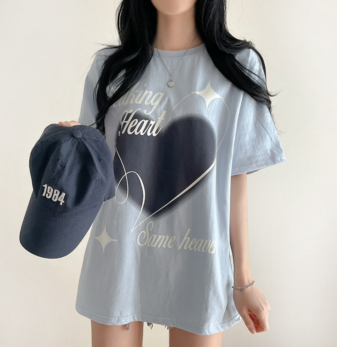 KR ‘NO BREAKING HEART’ UNISEX TEE (3 COLORS)
