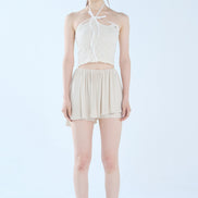 pain or pleasure - ORCHID TUBE TOP (CREAM)