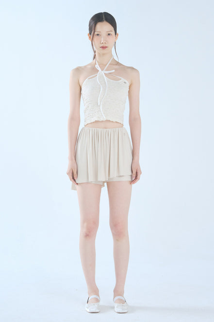 pain or pleasure - ORCHID TUBE TOP (CREAM)