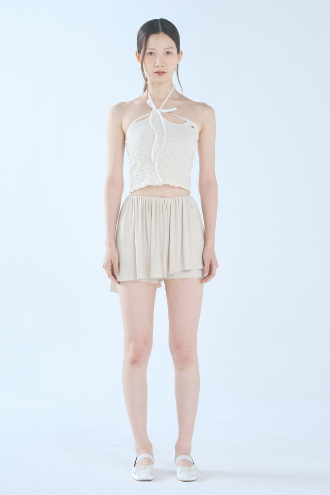 pain or pleasure - ORCHID TUBE TOP (CREAM)