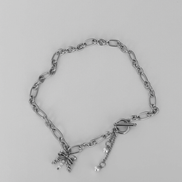 OFUSE - pearl drop choker (ribbon)