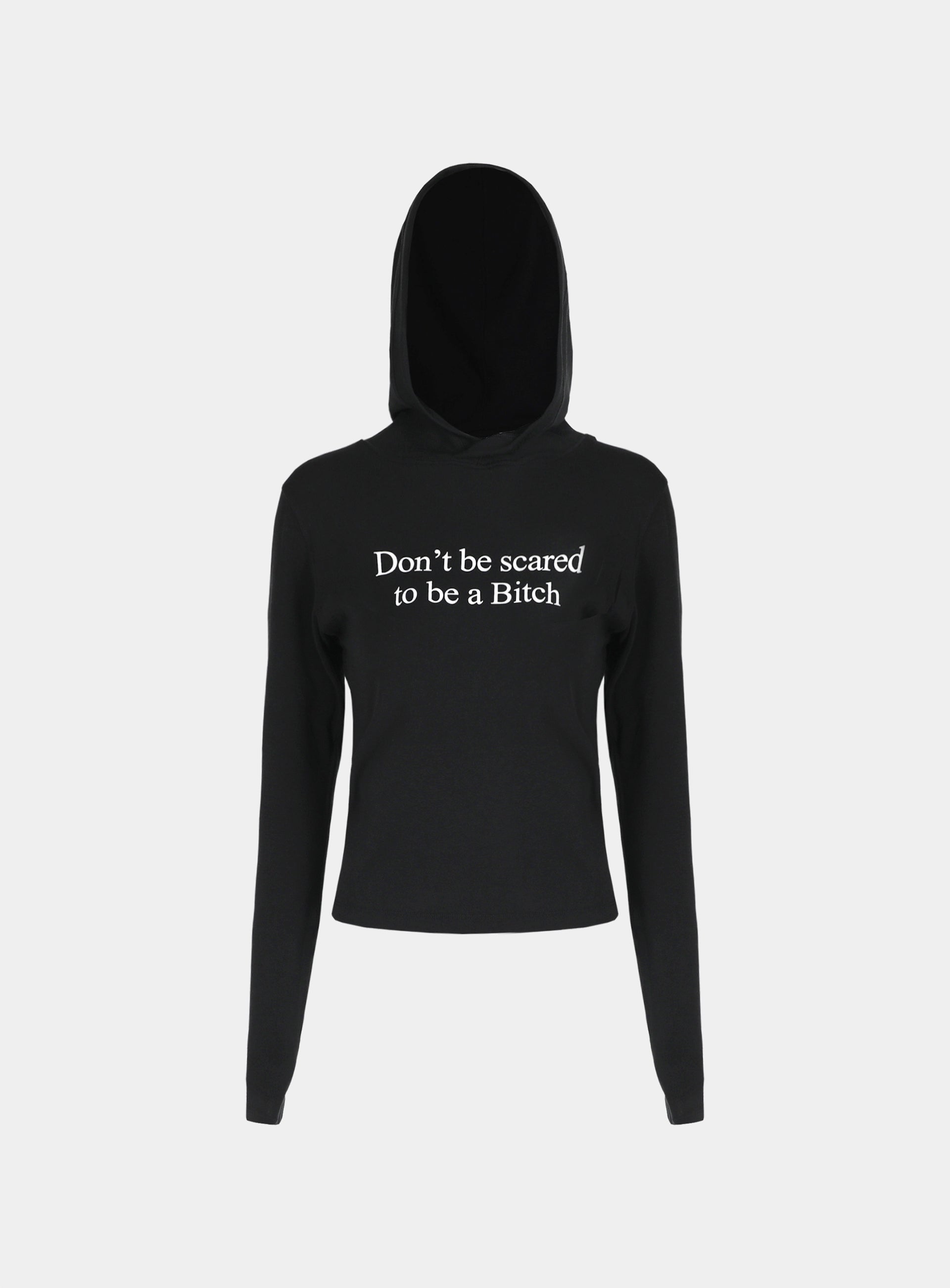 (現貨) badblood - Don’t Be Scared Slim Hoodie - Black