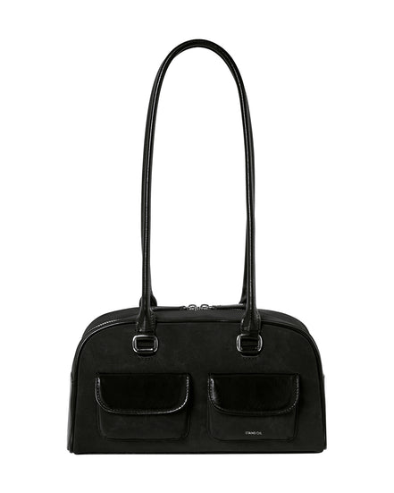 [YUNJIN同款]Chubby Bag Combi (BLACK)