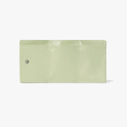 CRINKLE HALFMOON MINI WALLET (PISTACHIO)