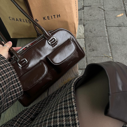 Stand Oil - Chubby Bag MARRON