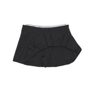 [NIGNING同款] Peekaboo Lowrise Skort Black Pin Stripe [NIGNING同款]
