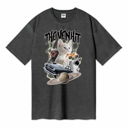 VENHIT - SPACE CAT TEE 3 COLORS