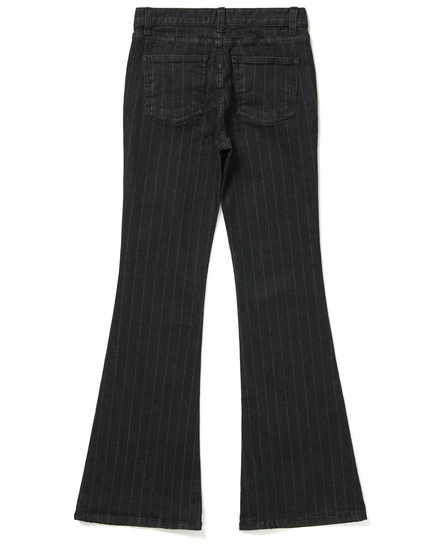 KR STRIPED BOOTCUT PANTS