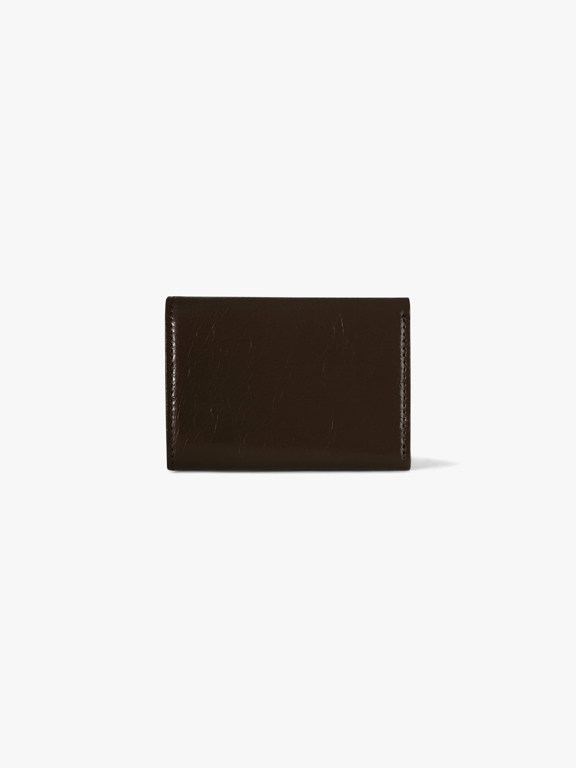 CRINKLE HALFMOON MINI WALLET (ESPRESSO)