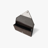 TRIANGLE NAME POCKET (LEOPARD BROWN)